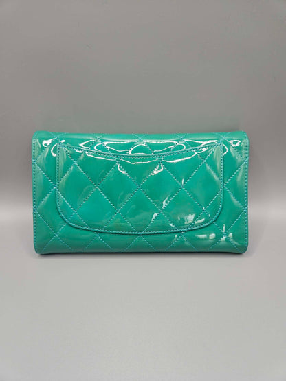 CHANEL 2.55 Reissue Patent Leather Large Flap Wallet