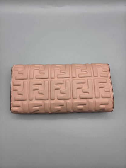 FENDI Zucca Baguette Wallet Clutch