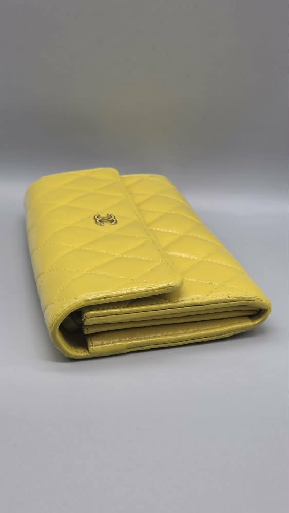 CHANEL Authentic Quilted Wallet/Clutch