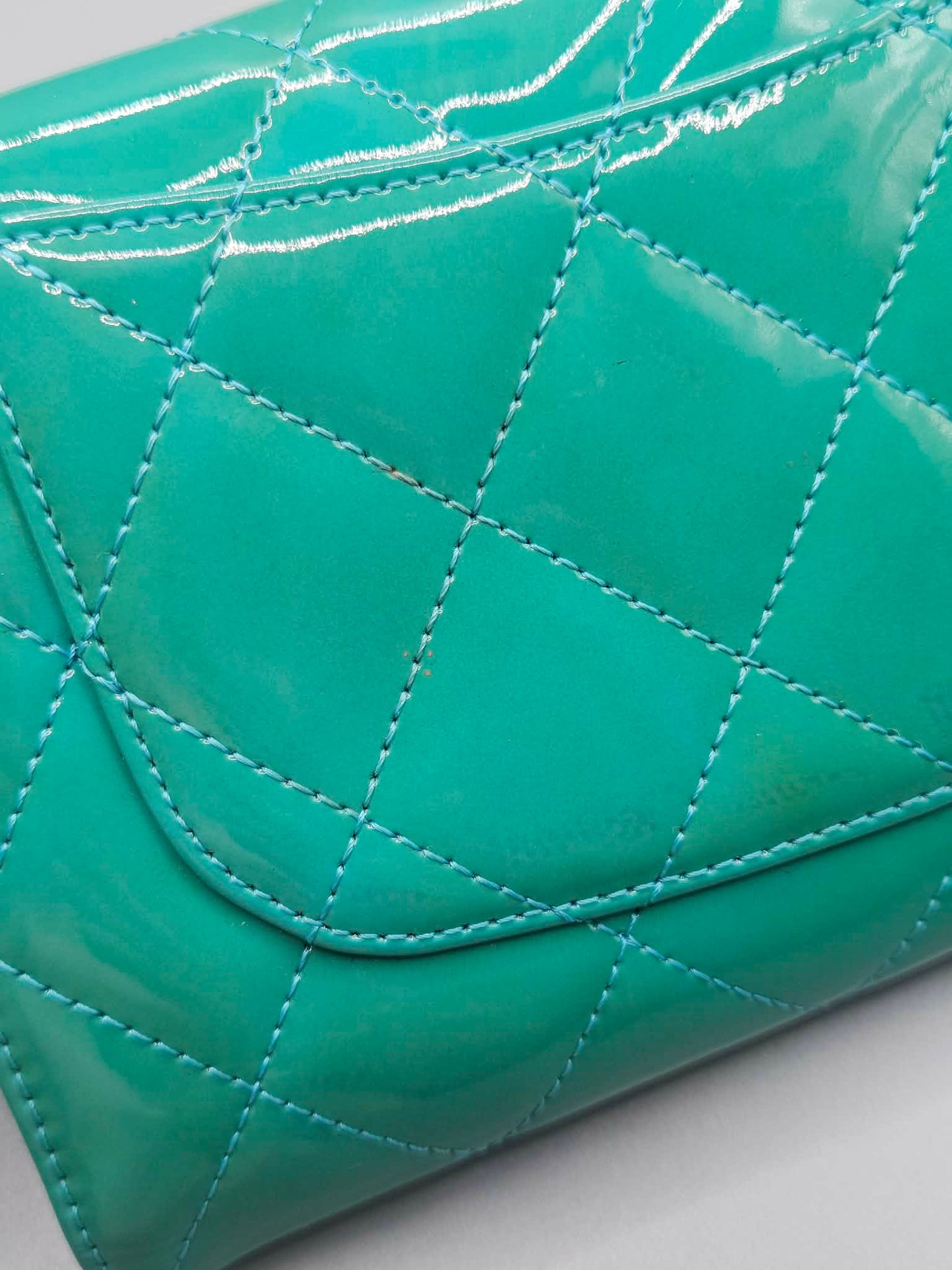 CHANEL 2.55 Reissue Patent Leather Large Flap Wallet