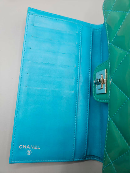 CHANEL 2.55 Reissue Patent Leather Large Flap Wallet