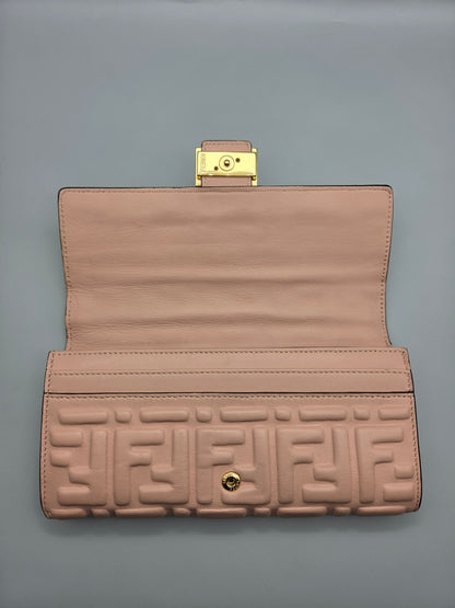 FENDI Zucca Baguette Wallet Clutch