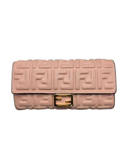 FENDI Zucca Baguette Wallet Clutch