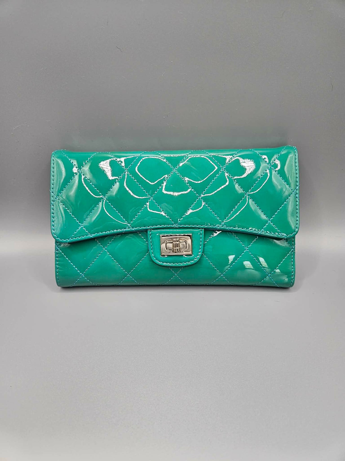 CHANEL 2.55 Reissue Patent Leather Large Flap Wallet