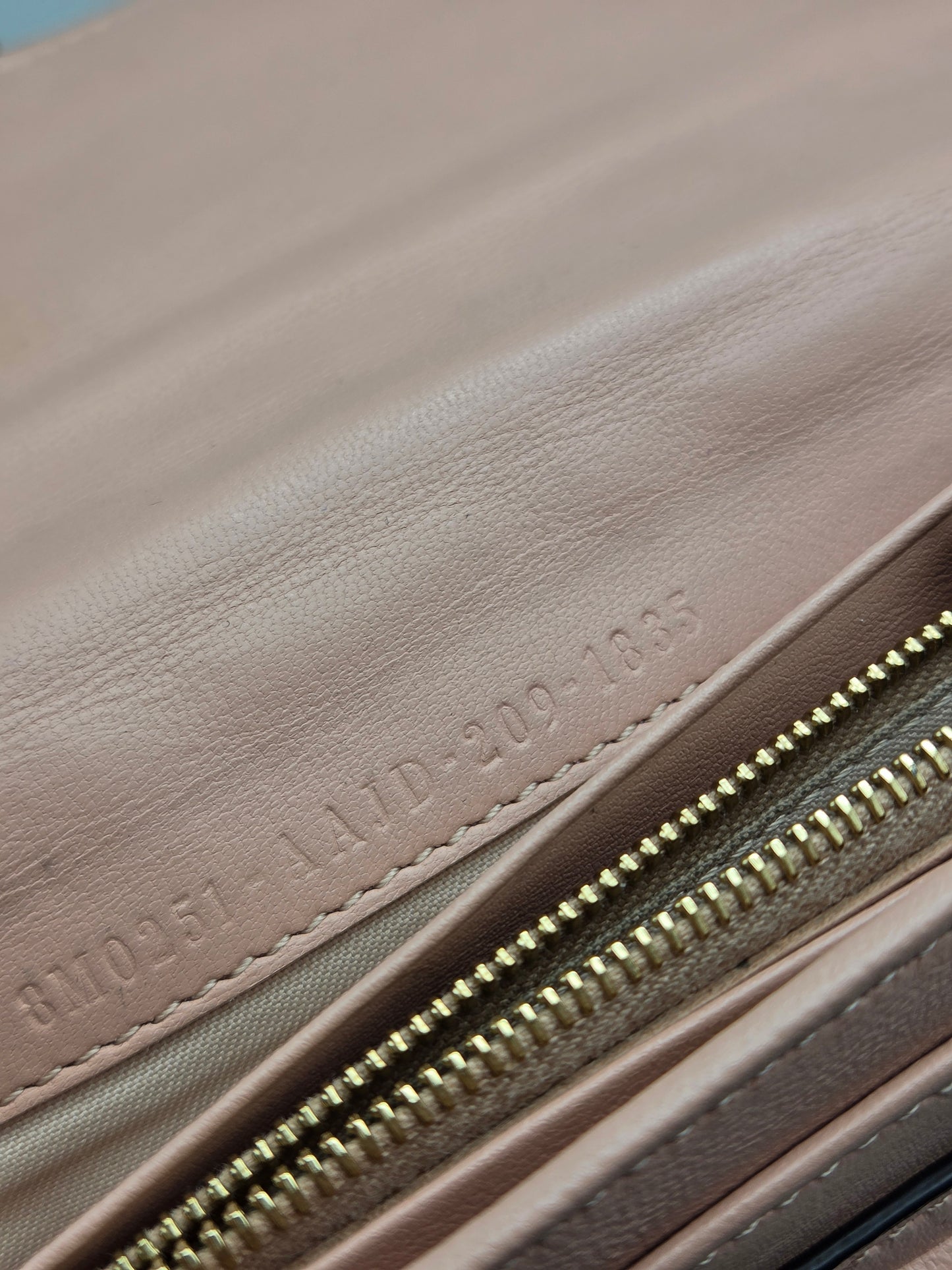 FENDI Zucca Baguette Wallet Clutch