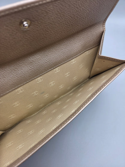 CHANEL Grained Calfskin CC Button Wallet