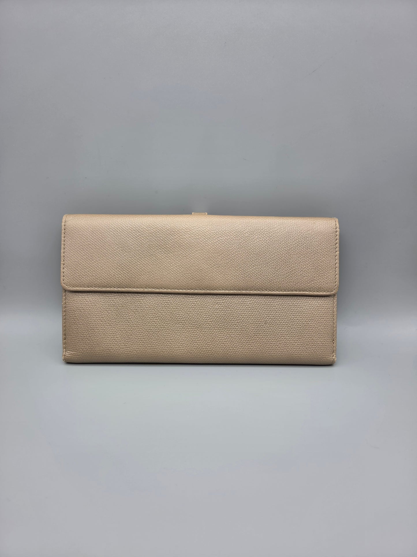 CHANEL Grained Calfskin CC Button Wallet