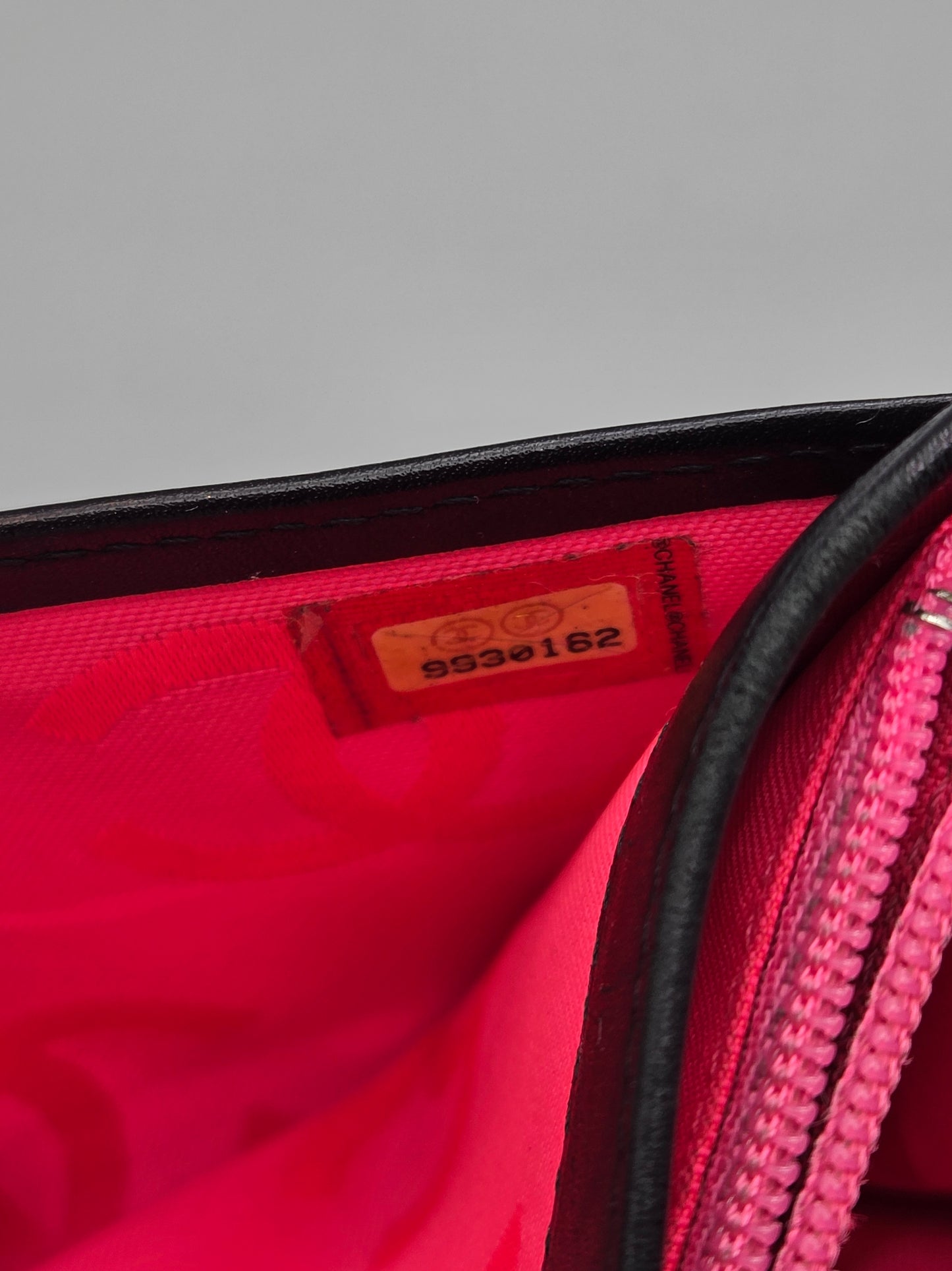 CHANEL Black Cambon Small Wallet