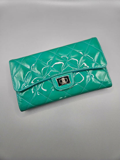 CHANEL 2.55 Reissue Patent Leather Large Flap Wallet