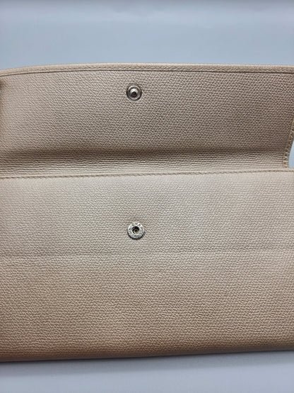 CHANEL Grained Calfskin CC Button Wallet