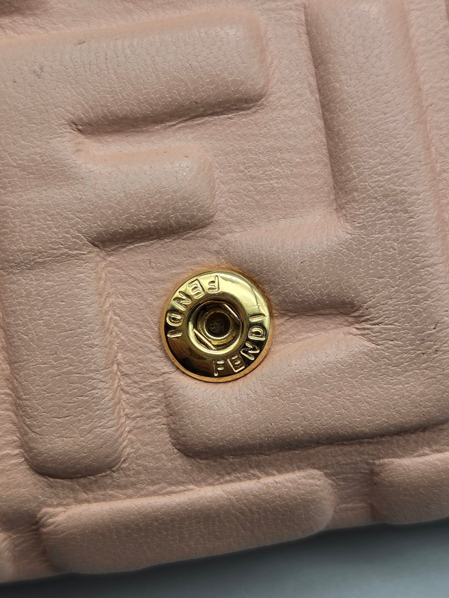 FENDI Zucca Baguette Wallet Clutch
